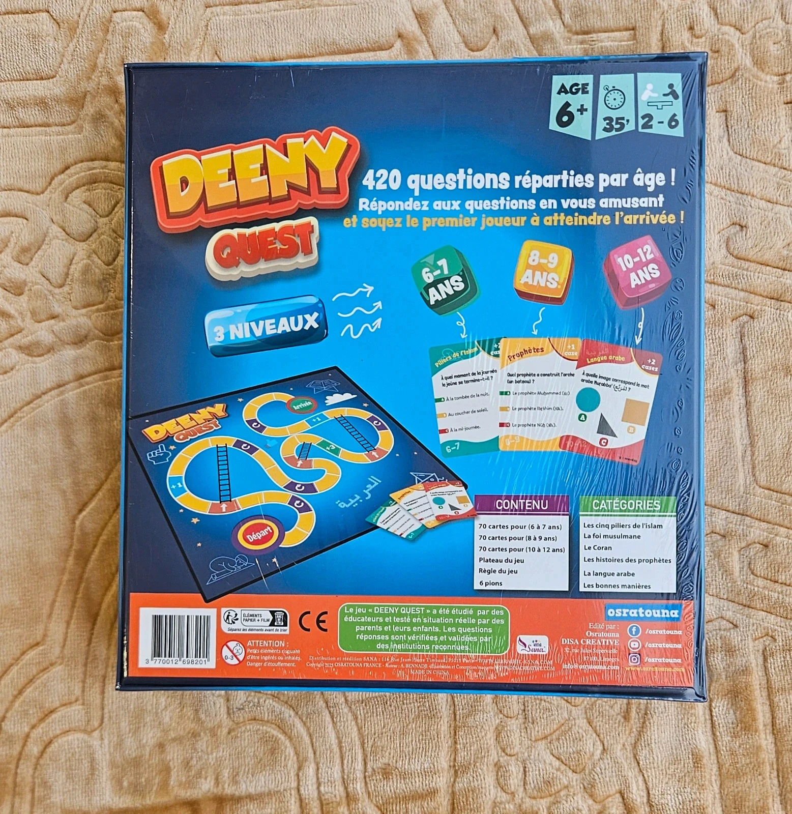 Deeny quest 420 questions réparties par âge – photo 2